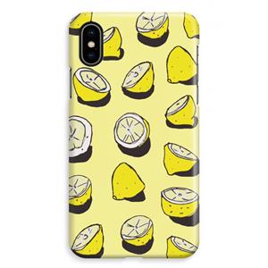 CaseCompany When Life Gives You Lemons...: iPhone XS Max Volledig Geprint Hoesje
