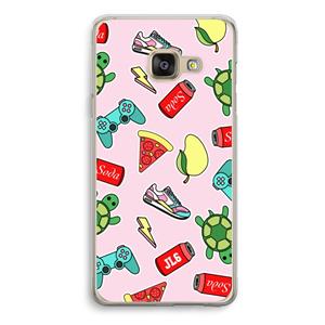 CaseCompany Things Jamie Loves: Samsung Galaxy A3 (2016) Transparant Hoesje