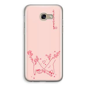 CaseCompany Best Friends: Samsung Galaxy A5 (2017) Transparant Hoesje