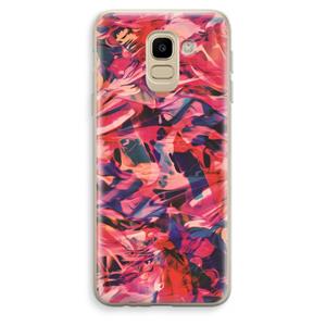 CaseCompany California: Samsung Galaxy J6 (2018) Transparant Hoesje