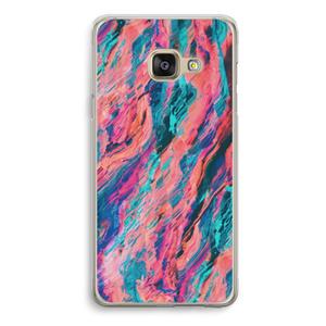 CaseCompany Electric Times: Samsung Galaxy A3 (2016) Transparant Hoesje