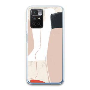 CaseCompany Lava: Xiaomi Redmi 10 Transparant Hoesje