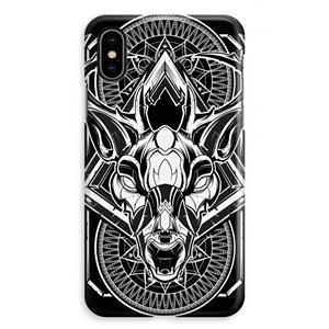 CaseCompany Oh Deer: iPhone XS Max Volledig Geprint Hoesje