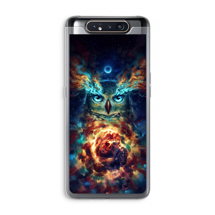 CaseCompany Aurowla: Samsung Galaxy A80 Transparant Hoesje