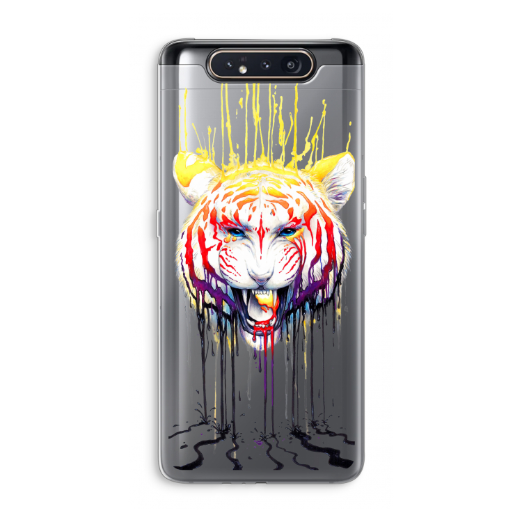 CaseCompany Fading: Samsung Galaxy A80 Transparant Hoesje