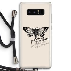 CaseCompany Good or bad: Samsung Galaxy Note 8 Transparant Hoesje met koord