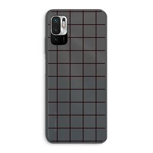 CaseCompany Rooster: Xiaomi Redmi Note 10 5G Transparant Hoesje