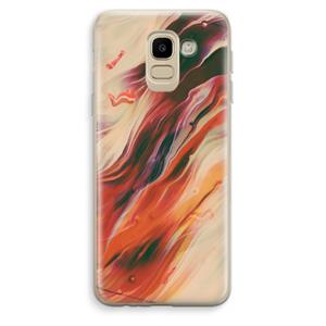 CaseCompany Forgotten Lands: Samsung Galaxy J6 (2018) Transparant Hoesje