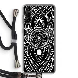 CaseCompany It's Complicated: Samsung Galaxy S21 Plus Transparant Hoesje met koord