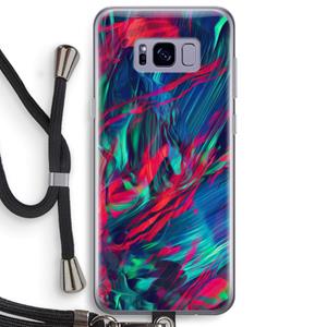 CaseCompany Pilgrims Of The Sea: Samsung Galaxy S8 Plus Transparant Hoesje met koord