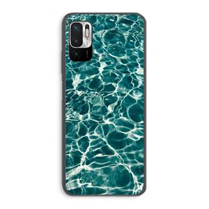 CaseCompany Weerkaatsing water: Xiaomi Redmi Note 10 5G Transparant Hoesje