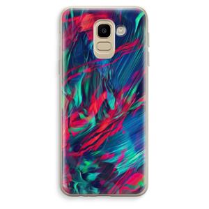 CaseCompany Pilgrims Of The Sea: Samsung Galaxy J6 (2018) Transparant Hoesje