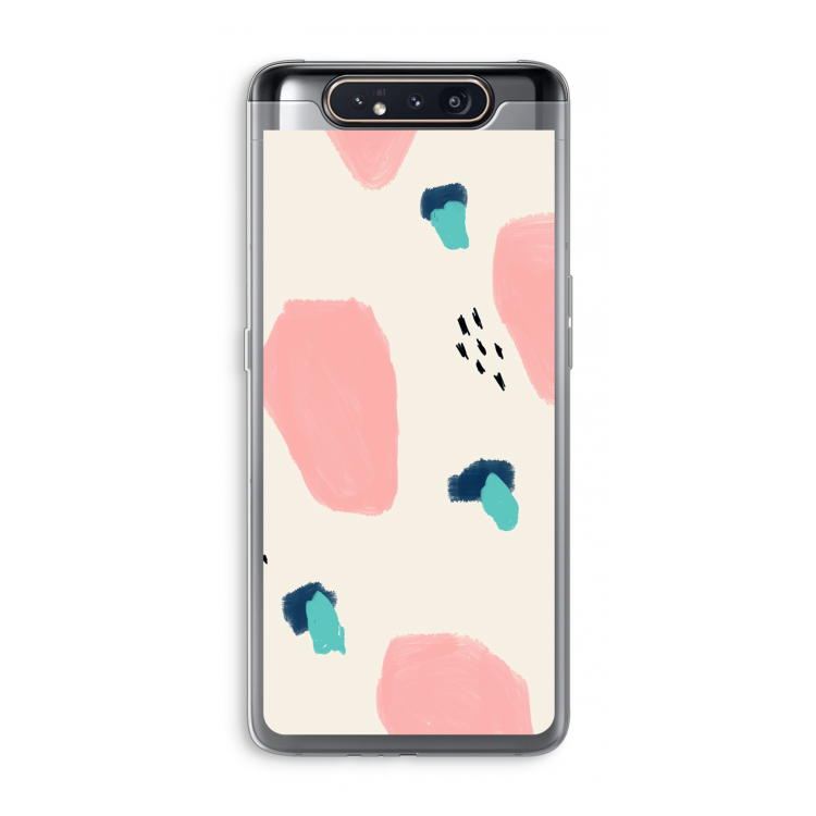 CaseCompany Monday Surprise: Samsung Galaxy A80 Transparant Hoesje