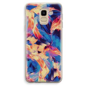 CaseCompany Tuesday Night: Samsung Galaxy J6 (2018) Transparant Hoesje