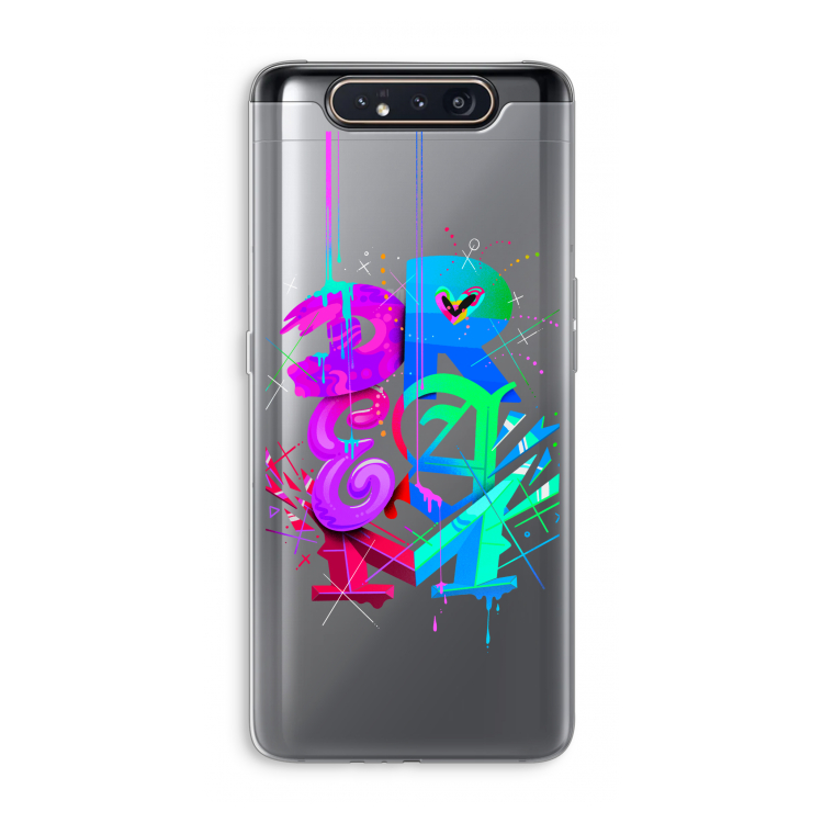 CaseCompany Dream: Samsung Galaxy A80 Transparant Hoesje