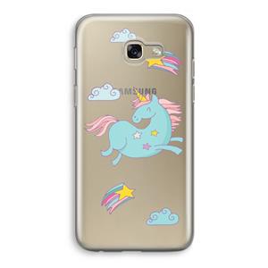 CaseCompany Vliegende eenhoorn: Samsung Galaxy A5 (2017) Transparant Hoesje