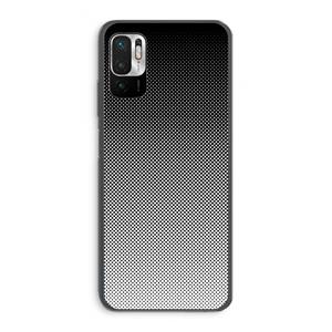 CaseCompany Musketon Halftone: Xiaomi Redmi Note 10 5G Transparant Hoesje