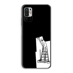 CaseCompany Musketon Painter: Xiaomi Redmi Note 10 5G Transparant Hoesje