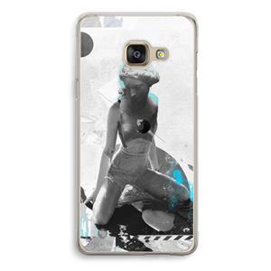 CaseCompany I will not feel a thing: Samsung Galaxy A3 (2016) Transparant Hoesje