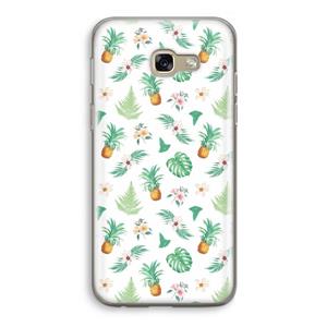 CaseCompany Ananas bladeren: Samsung Galaxy A5 (2017) Transparant Hoesje