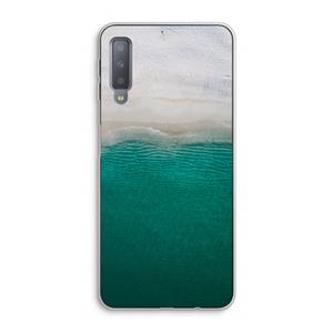 CaseCompany Stranded: Samsung Galaxy A7 (2018) Transparant Hoesje