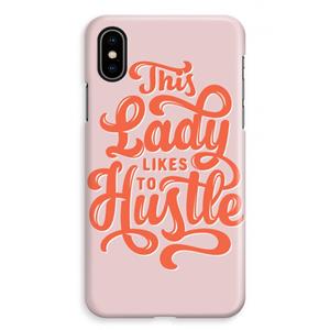 CaseCompany Hustle Lady: iPhone XS Max Volledig Geprint Hoesje