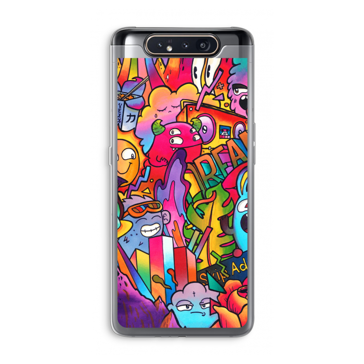 CaseCompany Dreams: Samsung Galaxy A80 Transparant Hoesje