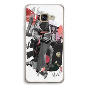 CaseCompany Dissimulation du réel: Samsung Galaxy A3 (2016) Transparant Hoesje