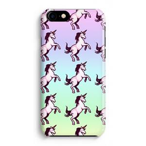 CaseCompany Musketon Unicorn: Volledig Geprint iPhone 7 Plus Hoesje