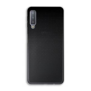 CaseCompany Musketon Halftone: Samsung Galaxy A7 (2018) Transparant Hoesje