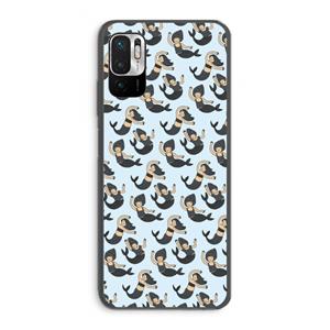 CaseCompany Zeemeermin: Xiaomi Redmi Note 10 5G Transparant Hoesje