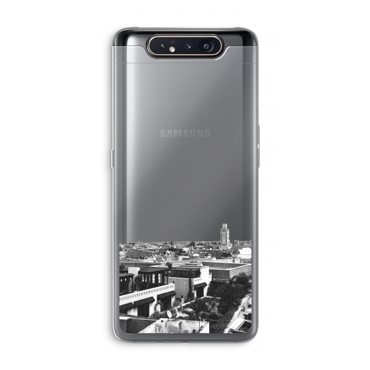 CaseCompany Marrakech Skyline : Samsung Galaxy A80 Transparant Hoesje