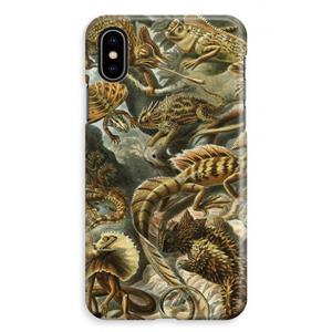 CaseCompany Haeckel Lacertilia: iPhone XS Max Volledig Geprint Hoesje