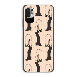 CaseCompany Pop Some Kim: Xiaomi Redmi Note 10 5G Transparant Hoesje