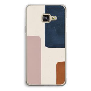 CaseCompany Geo #5: Samsung Galaxy A3 (2016) Transparant Hoesje