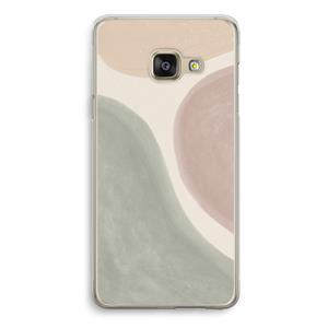 CaseCompany Geo #6: Samsung Galaxy A3 (2016) Transparant Hoesje