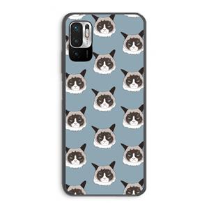 CaseCompany It's a Purrr Case: Xiaomi Redmi Note 10 5G Transparant Hoesje