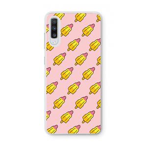 CaseCompany Waterijsjes: Samsung Galaxy A70 Transparant Hoesje