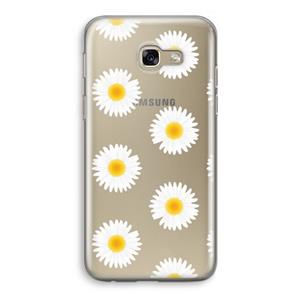 CaseCompany Margrietjes: Samsung Galaxy A5 (2017) Transparant Hoesje