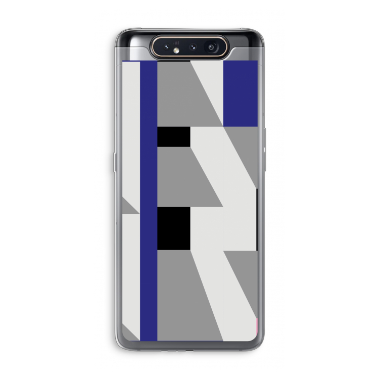 CaseCompany Gestalte 2: Samsung Galaxy A80 Transparant Hoesje