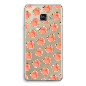 CaseCompany Just peachy: Samsung Galaxy A3 (2016) Transparant Hoesje