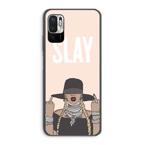 CaseCompany Slay All Day: Xiaomi Redmi Note 10 5G Transparant Hoesje