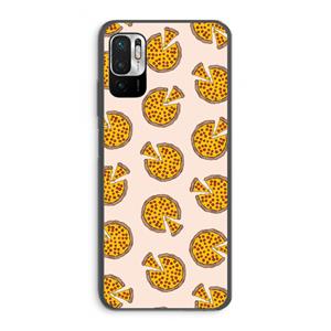 CaseCompany You Had Me At Pizza: Xiaomi Redmi Note 10 5G Transparant Hoesje