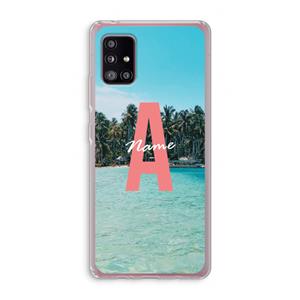 CaseCompany Pacific Dream: Samsung Galaxy A51 5G Transparant Hoesje