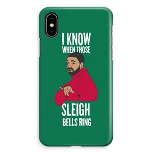 CaseCompany Sleigh Bells Ring: iPhone XS Max Volledig Geprint Hoesje