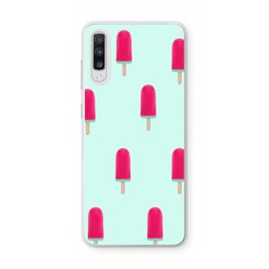CaseCompany Waterijsje: Samsung Galaxy A70 Transparant Hoesje