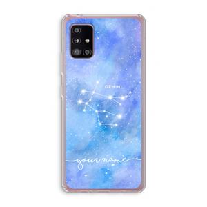 CaseCompany Sterrenbeeld - Licht: Samsung Galaxy A51 5G Transparant Hoesje