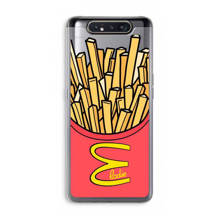 CaseCompany McElodie: Samsung Galaxy A80 Transparant Hoesje