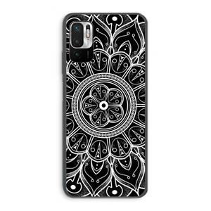 CaseCompany Roses Are Red: Xiaomi Redmi Note 10 5G Transparant Hoesje