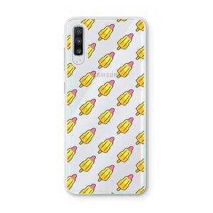 CaseCompany Waterijsjes: Samsung Galaxy A70 Transparant Hoesje